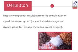 Chemical Compounds: Salts Instructional Video
