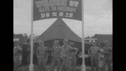 United States Secretary of State John Foster Dulles in Korea News Clip