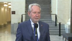 Government Representative in the Senate, Peter Harder, steps down News Clip