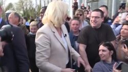 CLEAN : Marine Le Pen kicks off fortnight of run-off campaigning News Clip