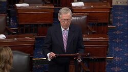 Senator McConnell says Kavanaugh accuser Ford will be heard Stock Footage