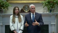 Venezuela opposition leader's wife meets with US VP Instructional Video