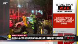 Israel-Iran war: At least 8 dead in Iranian strikes on Israel News Clip