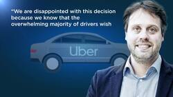 Uber loses court battle over whether its drivers are permanent employees News Clip