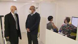 Sajid Javid visit to Pharmacy News Clip