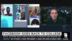 Facebook Goes Back to College to Promote New App for Teens News Clip