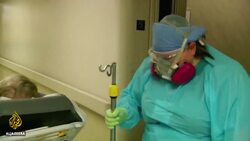 COVID-19 kills one person every eight minutes in Los Angeles News Clip