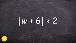 Solving an absolute value inequality using an and compound inequality Instructional Video