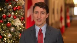 Trudeau delivers Christmas message, thanks essential workers News Clip