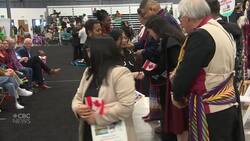 Citizenship ceremony held at one of the largest powwows in Canada News Clip