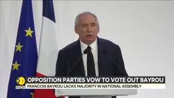 France faces new political crisis as PM Bayrou expected to lose confidence vote News Clip