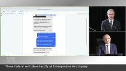 Ministers’ texts shed light on how convoy protests were handled News Clip