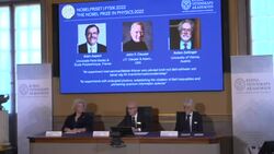 CLEAN : Nobel Physics Prize is awarded to three quantum physicists News Clip