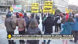 Trump faces legal setback as court reinstates fired workers News Clip