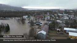 Quebec flood cleanup and the search for missing firefighters continue News Clip