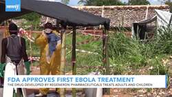 FDA Approves First Ebola Treatment News Clip