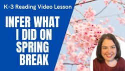 Infer: What I did on Spring Break Instructional Video