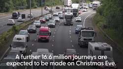 Drivers warned over long queues during ‘frantic’ Christmas getaway News Clip