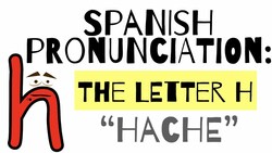Spanish pronunciation - Hache (H) - Cartoon Instructional Video