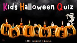 Halloween Quiz For Kids | ESL Halloween Games 2022 | 4K Instructional Video