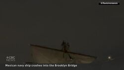 Mexican navy ship hits Brooklyn Bridge, killing 2 News Clip