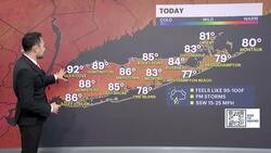 HEAT ALERT: Scorching temperatures and humidity on Long Island; tracking afternoon storms News Clip