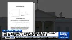 How the US deported suspected gang members, triggering a legal battle News Clip