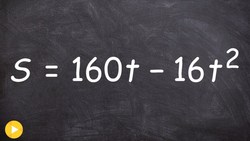 How to find the height of a ball and time it takes using velocity Instructional Video