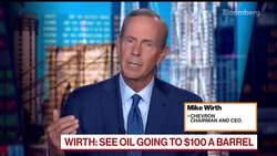 Chevron CEO on Oil Prices, LNG Workers Strike News Clip