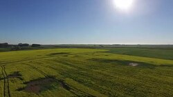 AERIAL farm land/ Philadelphia/ South Africa Stock Footage