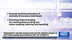 Trump signs executive order changing US approach to homelessness News Clip