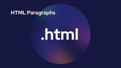 HTML Basics: Organizing Text with Paragraphs Instructional Video