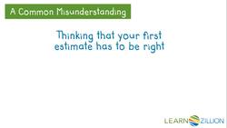 Estimating Length: Comparing Objects to Make Educated Guesses Instructional Video