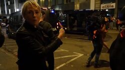 Pro Independence protests in Barcelona News Clip