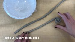 Clay Coil Bowls- Part one Instructional Video