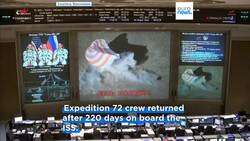 Soyuz MS-26 spacecraft carrying Expedition 72 crew lands in Kazakhstan News Clip