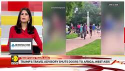 Trump bars citizens of 12 countries from entering America News Clip