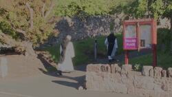 Monks in East Lothian turn out to vote in the European elections News Clip