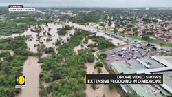 Drone video shows extensive flooding in Gaborone News Clip