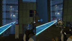 Portal 2 Co-op Walkthrough / Course 5 - Part 4 - Room 04/08 Instructional Video