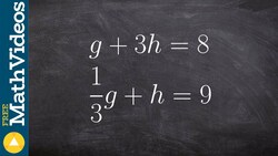 Systems with no solutions Instructional Video