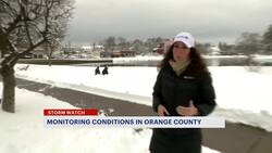 Winter storm dumps a foot of snow in parts of the Hudson Valley News Clip