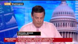 Banks Borrow Much Less From Fed Discount Window News Clip