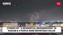 'HELL WILL RAIN DOWN': Trump's Chilling Threat As US BOMBS Yemen's SANAA To Crush Houthis News Clip