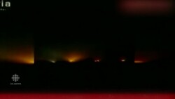 Cellphone video captures U.S. missile strikes in Syria News Clip