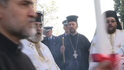 Greek Orthodox gather for ritual despite lockdown Instructional Video