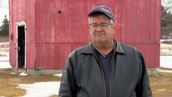 Rotted floor boards, squirrel infestation can’t quash one man’s love for the Loggieville water tower News Clip