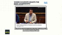 Fact check: Where in Europe grants the most citizenships? News Clip