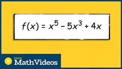 How to factor a polynomial to the 5th power to find the zeros and multiplicity Instructional Video