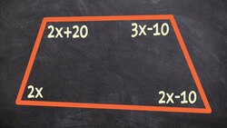 find the sum of the interior angles to find the value of x Instructional Video